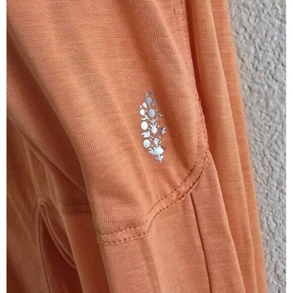 Free People Break It Up Joggers Ribbed Leg Cuff Wide Waist Pockets Womens XL - Picture 4 of 8